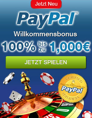 Casino Club Paypal Bonus